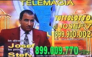 Una diretta di Josef su Telemondo (Toscana)