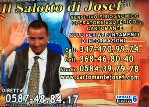 Josef in diretta nazionale su Canale Italia 6 152