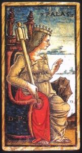 I Tarocchi Di Sola Busca, Regina Delle Bacchette